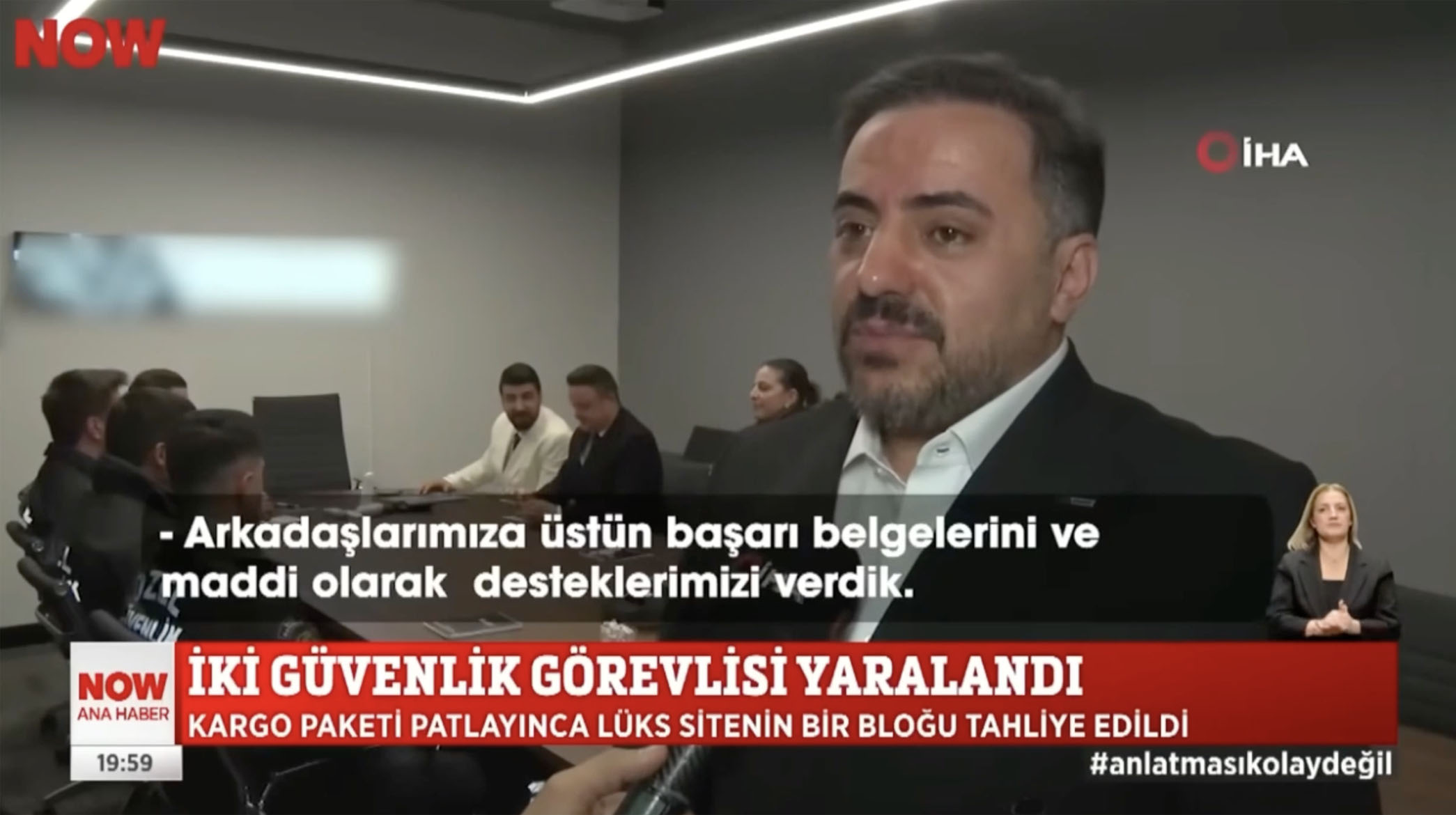 ali aydın 63 saniye patlama basın açıklaması